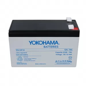 Yokohama YH-127.0 12 Volt 7 Amper Akü YH-127.0 (150x65x90 Mm)