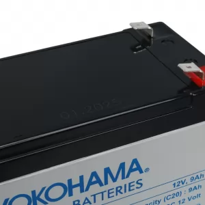 Yokohama 12 Volt 9 Amper Akü YH-129.0 (150x65x90 Mm)