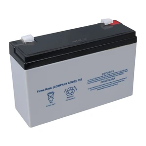 Yokohama YH- 612 6 Volt - 12 Amper Akü (150x50x94 mm)