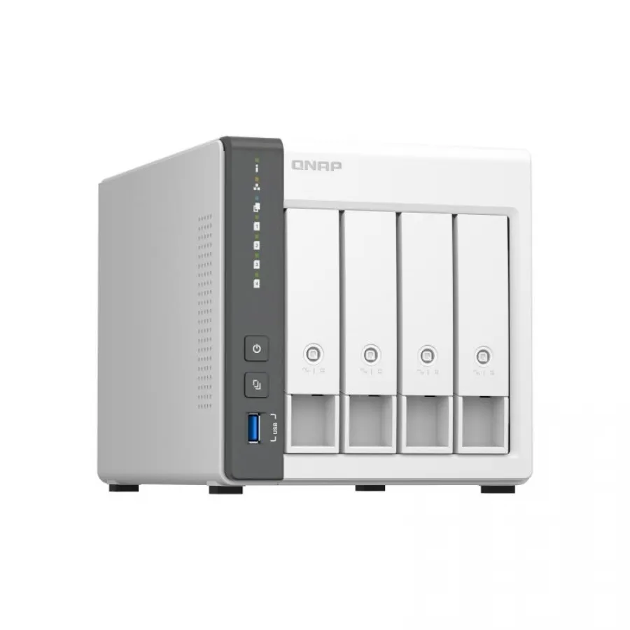 QNAP NAS　TS-433　Western Digital 4TB HDD QNAP TS-433-4GB RAM 4 HDD YUVALI TOWER NAS Fiyatı ve Özellikleri