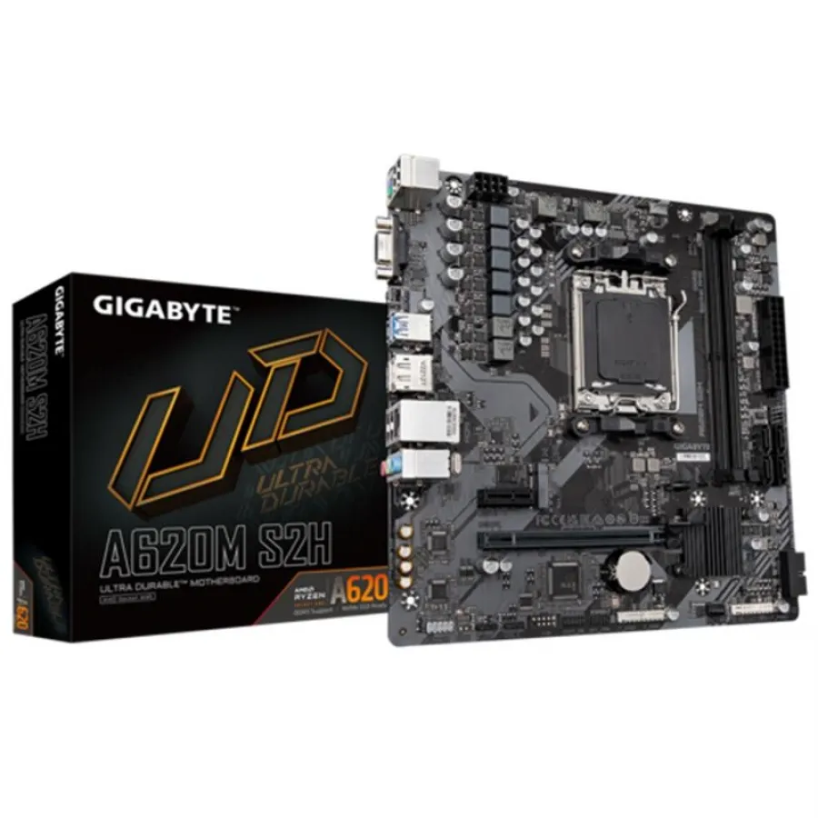 GIGABYTE A620M S2H DDR5 AM5 MATX ANAKART