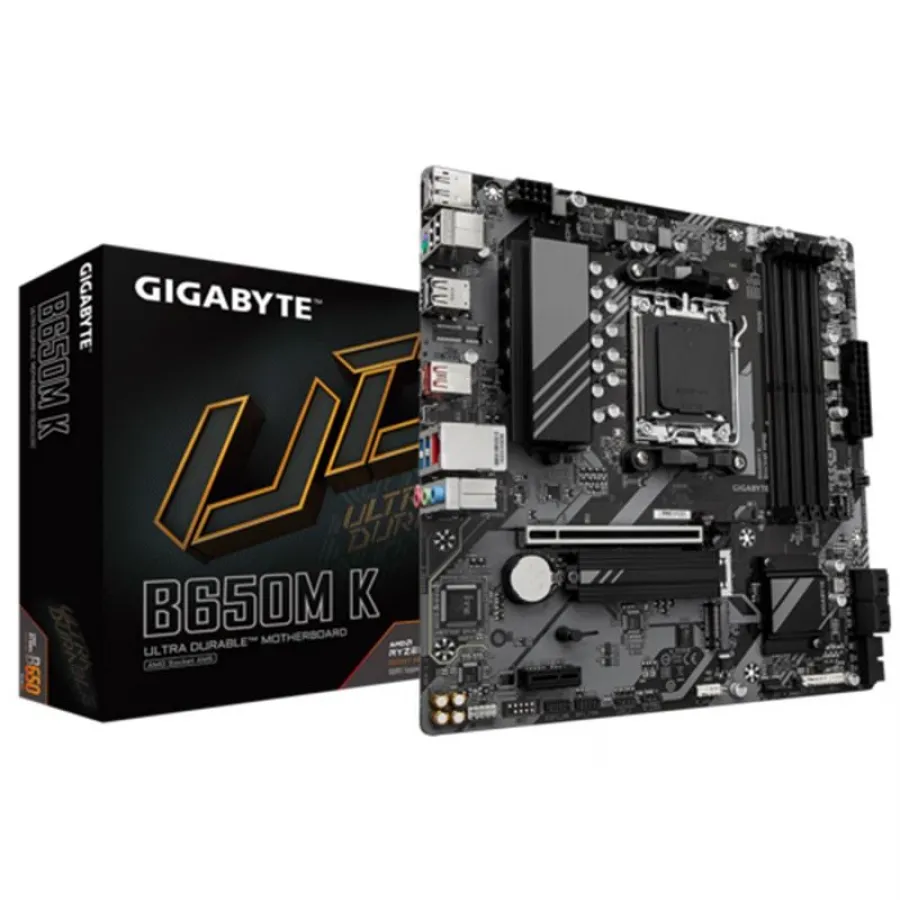 GIGABYTE B650M-K DDR5 8000MHZ AMD AM5 7000 UYUMLU ANAKART