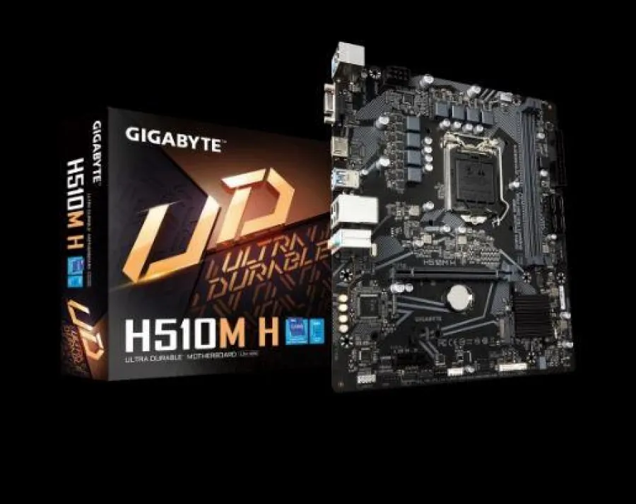 GIGABYTE H510M-H DDR4 3200MHZ 1XVGA 1XHDMI 1XM.2 USB 3.2 MATX 1200P