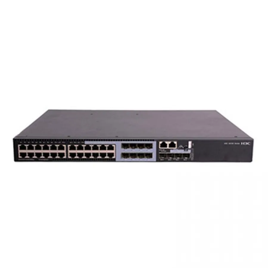 H3C 9801A1MM LS-5130S-28S-PWR-HI-GL 24 PORT GIGABIT+4X10GB SFP UPLINK CONSOLE PORT YÖNETİLEBİLİR 810W POE (ADAPTÖRSÜZ)