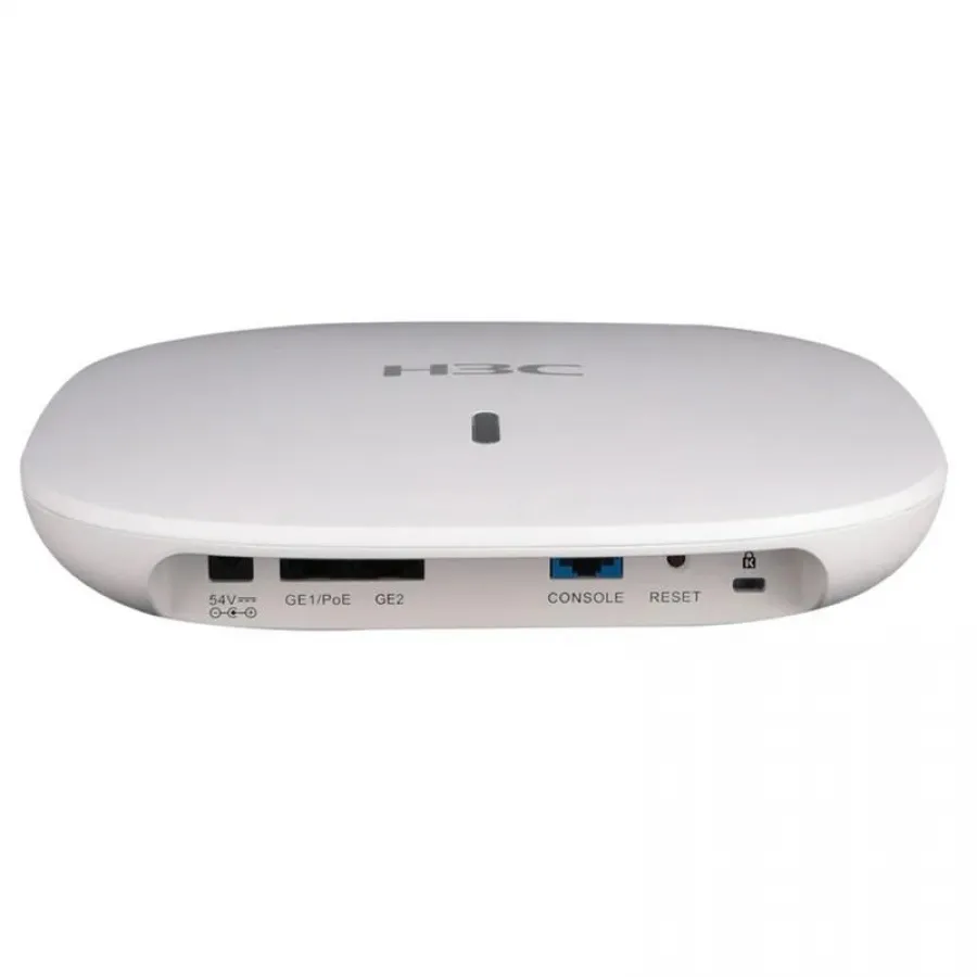 H3C 9801A1NQ EWP-WA536WW 2 PORT GIGABIT 1X2.4/2X5GHZ 2X2 MU-MIMO 802.11AC 6 STREAMS TAVAN TİPİ POE ACCESS POİNT