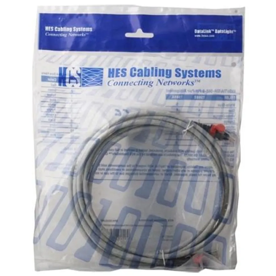 HCS 4X2X24 UTP 3METRE HALOJEN FREE (LS0H) PATCH CORD GRI RENK