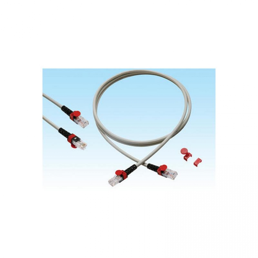 HCS HAZIR CAT6 50CM PATCH KABLO CORD 4X2X24 UTP HALOJEN FREE (LS0H) GRI RENK(T06-00420-056)