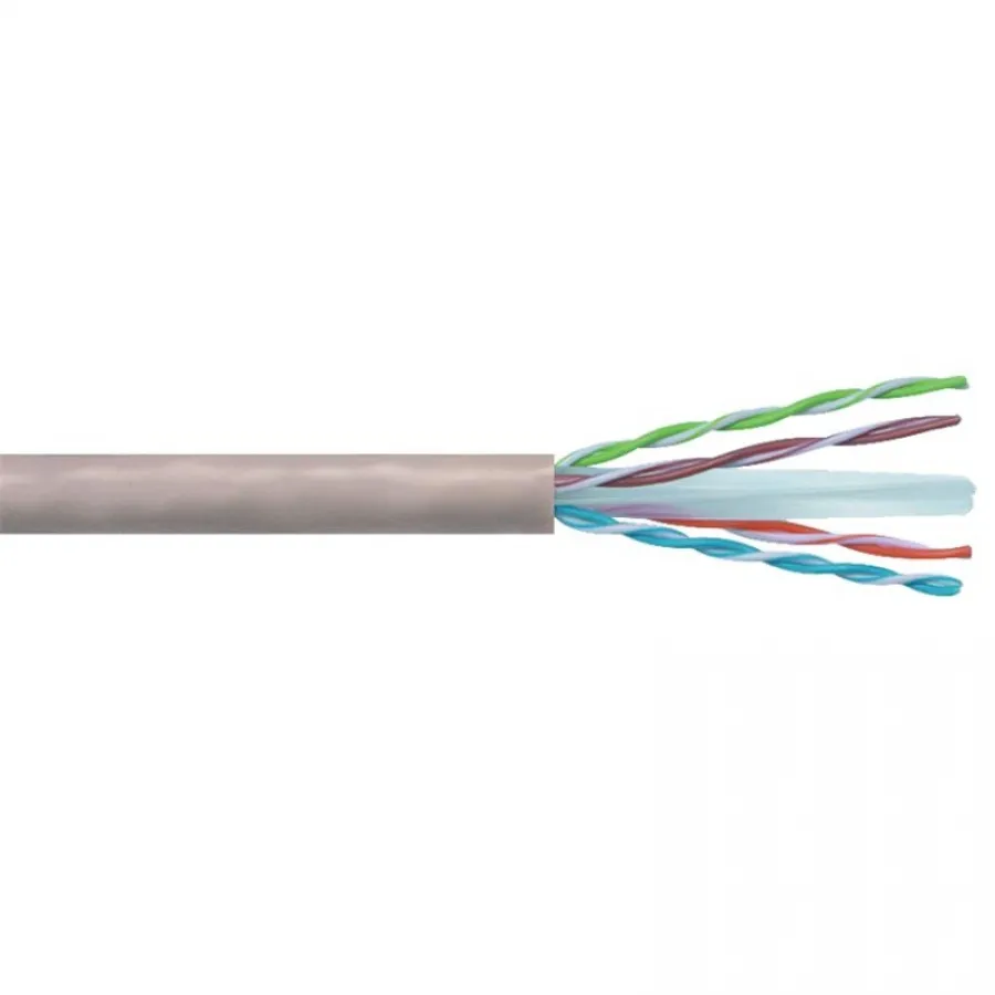 HCS U/UTP 500 METRE HALOJEN FREE (LS0H) 250MHZ GRI RENK CAT6 KABLO (H06-00402-DP0-FV)