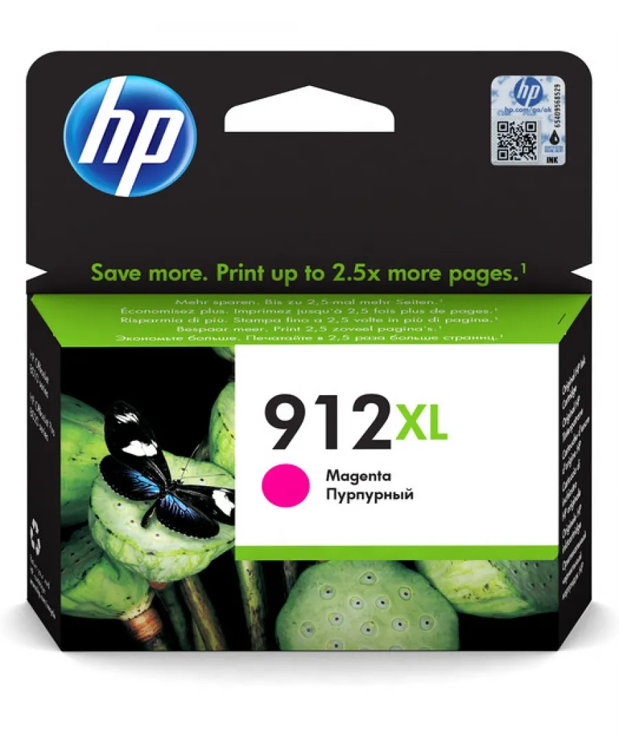 HP 3YL82AE Magenta Mürekkep OfficeJet 912XL Kırmızı Kartuş