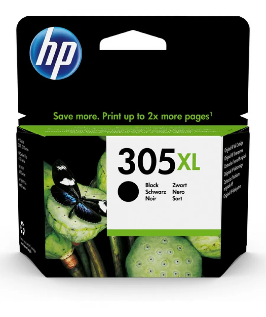 HP 305XL Siyah 3YM62AE Black DeskJet Orijinal Kartuş
