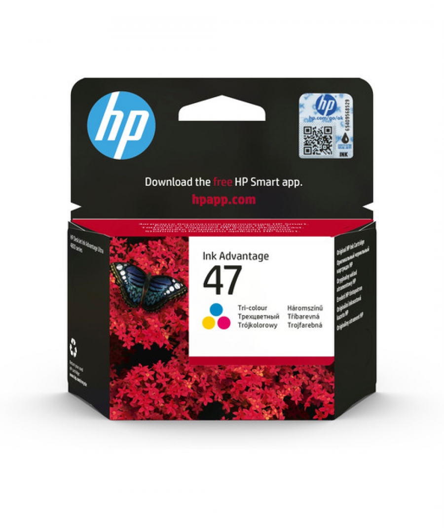 HP 47 Kartuş 6ZD61AE 3 Renk Original Ink