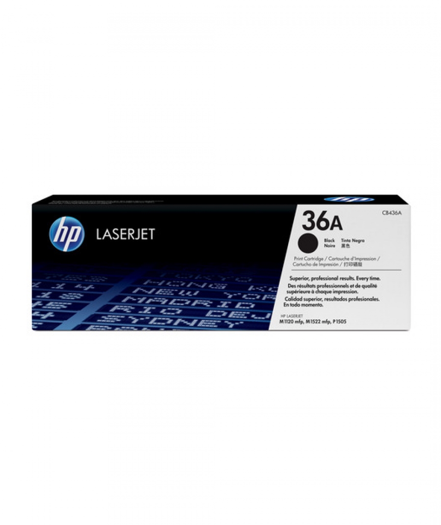 HP CB436A Black 36A Siyah Toner
