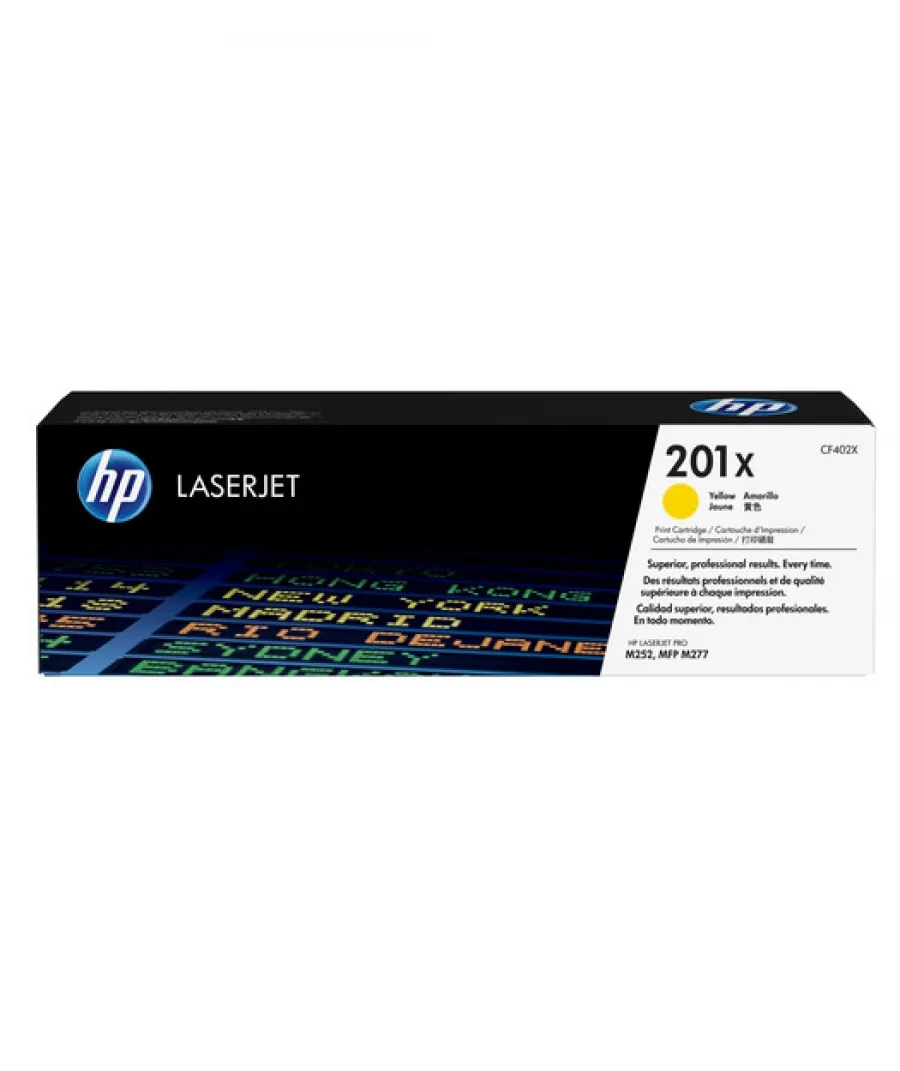 HP CF402X Yellow Toner 201X Sarı Toner