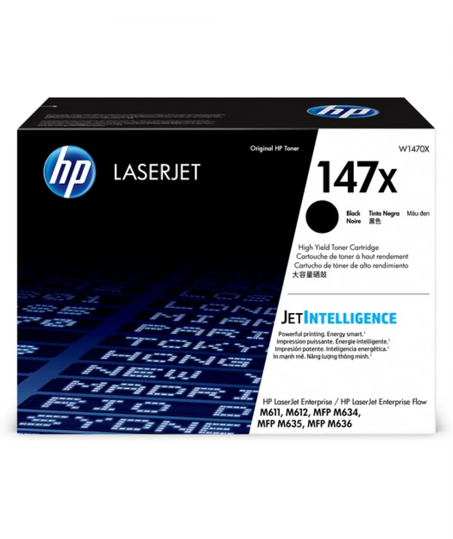 HP W1470X Yüksek Verimli 147X Siyah Orijinal LaserJet Toner
