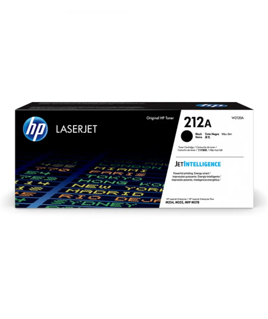 HP W2120A Black M554, M555, M578 Original Siyah LaserJet 212A Toner