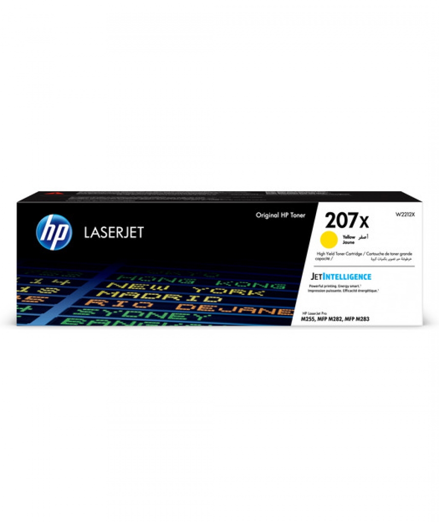 HP W2212X Yellow 207X Sarı Toner Kartuş