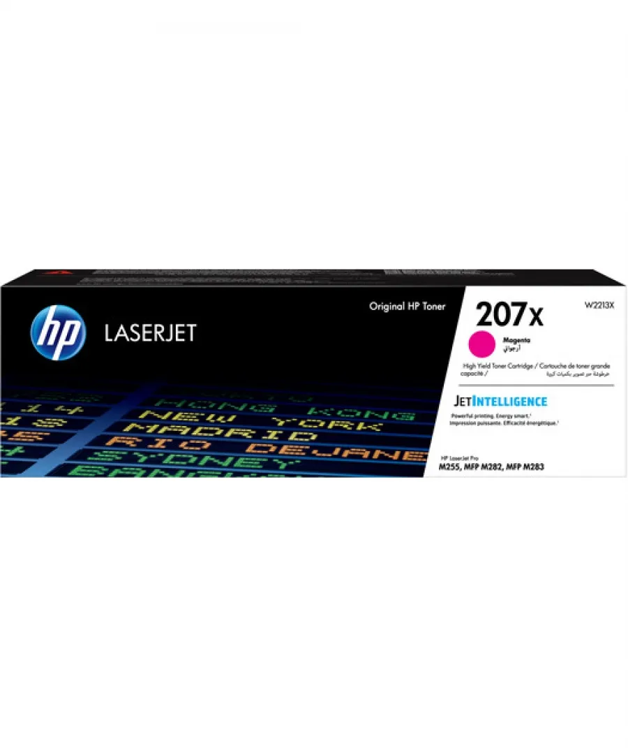 HP W2213X Magenta 207X Kırmızı Toner Kartuş