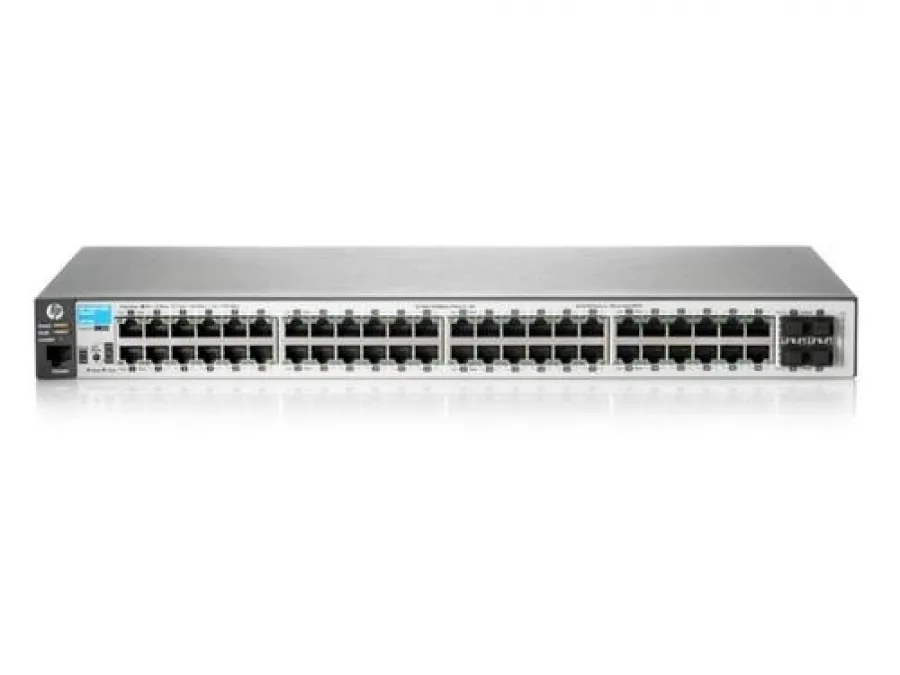 HPE ARUBA J9775A 2530-48G 48PORT GIGABIT+4X1GB SFP L2 YONETIBILIR RACKMOUNT SWITCH
