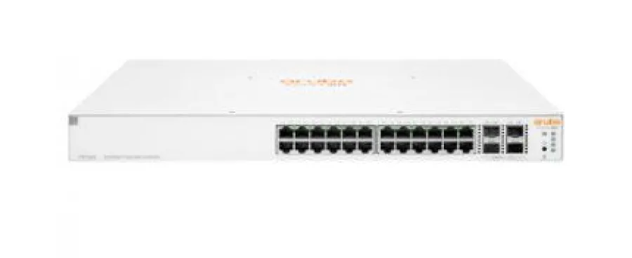 HPE ARUBA JL684A 1930 24 PORT GIGABIT+4X10GB SFP YONETILEBILIR L2+ RACKMOUNT 370W POE SWITCH