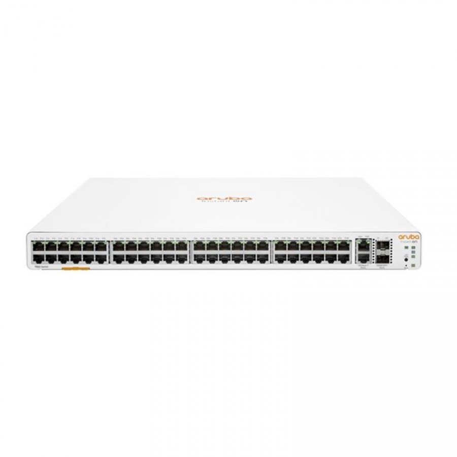 HPE INSTANT ON JL808A 48 PORT GIGABIT + 2X10GBSFP /2X10GB RJ45 UPLINK ...
