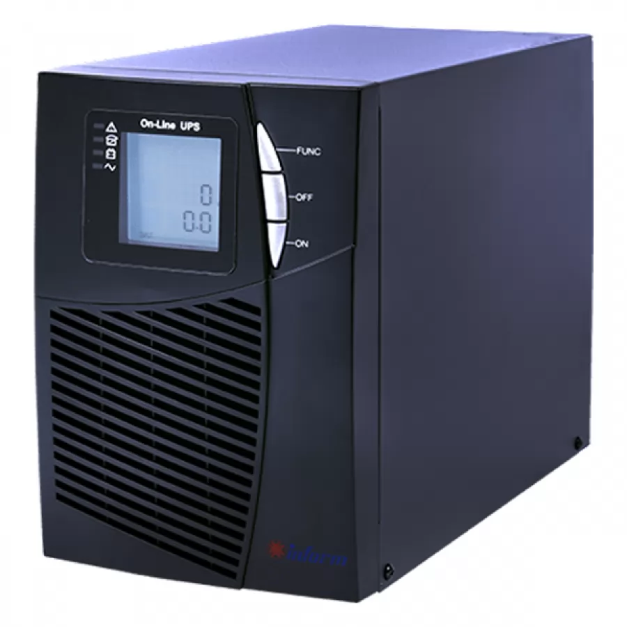 Inform Sinus EVO 2 KVA LCD Online UPS Kesintisiz Güç Kaynağı 6-14 Dk (4x7Ah)