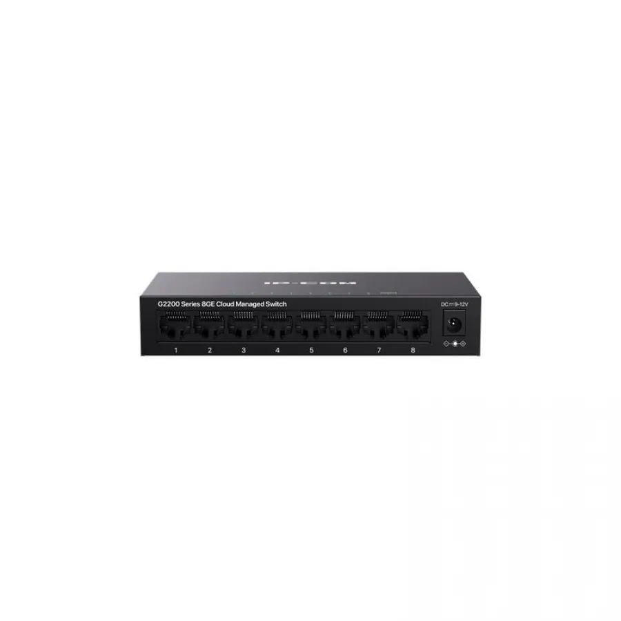 IP-COM IP-G2208D 8 PORT GIGABIT CLOUD YÖNETİLEBİLİR METAL KASA SWITCH