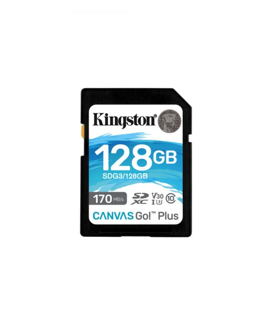 Kingston 128GB SDXC Canvas Go Plus 170R SDG3128GB