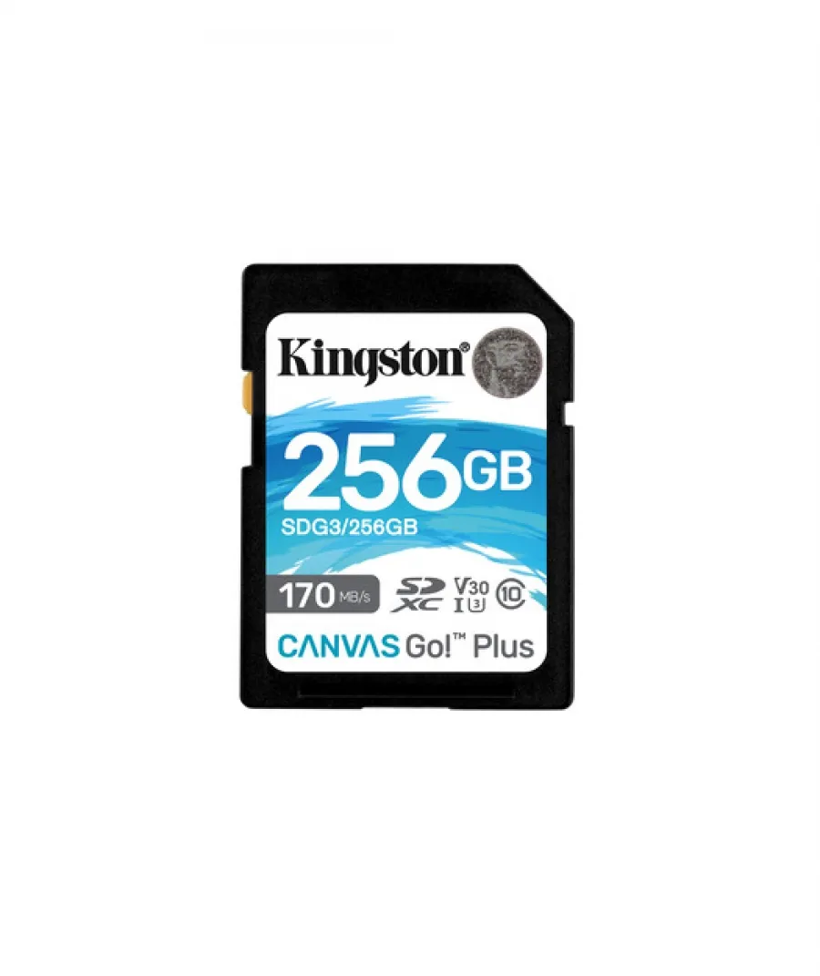 Kingston 256GB SDXC Canvas Go Plus 170R SDG3256GB