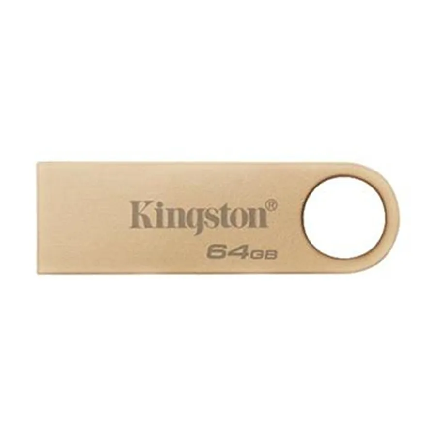 Kingston 64GB Flash Bellek 220MB/s Metal USB 3.2 Gen 1 DataTraveler SE9 G3