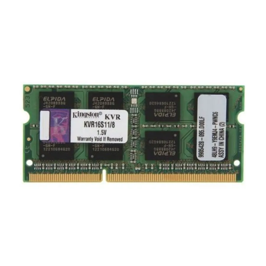KINGSTON 8GB 1600MHz DDR3 Non-ECC CL11 SODIMM (Select Regions ONLY)