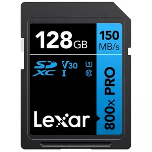 128GB SDXC LEXAR LSD0800P128G-BNNNG 800X PRO SDXC HAFIZA KARTI