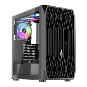 1ST PLAYER ARIYA AY7 SİYAH 650W 80+ ARGB 4X12CM FAN TEMPERLİ CAM MESH USB 3.0 ATX KASA