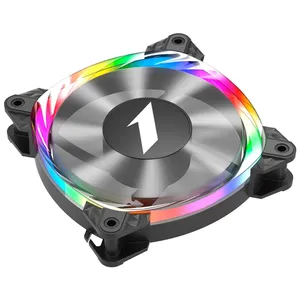 1ST PLAYER FS7 120MM ARGB IŞIKLI PWM TEKLİ SİYAH KASA FANI