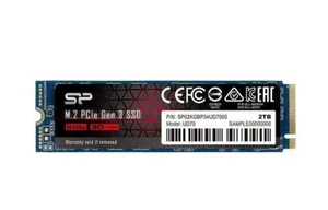 2 TB SILICON POWER SP02KGBP34UD7005 M.2 NVME PCIE GEN3X4 3400-3000MB/S 