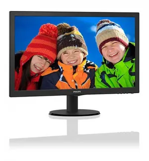 23.6 PHILIPS 243V5QHSBA/01 8MS 60MHZ 1XVGA 1XHDMI 1XDVI VESA SİYAH 