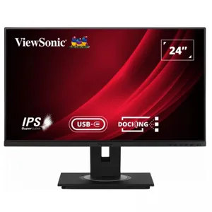 23.8 VIEWSONIC VG2456 IPS 5MS 60MHZ 1XHDMI 1XDP USB TYPE-C RJ45 FHD 1920X1080 HOPARLÖR YÜKSEKLİK AYARI PIVOT 
