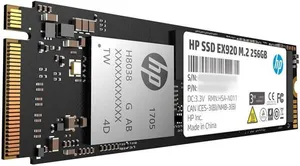 256 GB HP-X 2.5 EX920 M.2 550MB/S 480MB/S 2YY45AA 