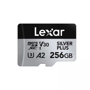 256GB LEXAR HIGH-PERFORMANCE SILVER PLUS MICRO SDXC KART