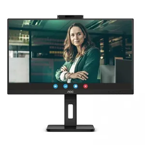 27 AOC Q27P3QW IPS 4MS 75HZ 2XHDMI 1XDP QHD 2560X1440 USB3.2 HOPARLÖR WEBCAM ÇERÇEVESİZ PIVOT VESA SİYAH 