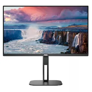 27 AOC Q27V5C/BK IPS 4MS 75MHZ 1XHDMI 1XDP 1XUSB-C 3.2 QHD 2560X1440 HOPARLÖR ÇERÇEVESİZ FREESYNC PİVOT VESA SİYAH 