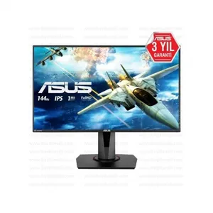 27 ASUS VG279Q IPS 1MS 144MHZ 1XHDMI 1XDP 1XDVI FHD 1920X1080 HOPARLÖR FLICKER-FREE YÜKSEKLİK AYARI PİVOT VESA SİYAH 