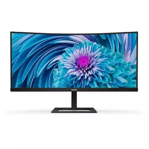 34 PHILIPS 346E2CUAE/00 4MS 100MHZ HDMI DP WQHD USB-C HOPARLÖR YÜKSEKLİK AYARI CURVED VESA SİYAH 