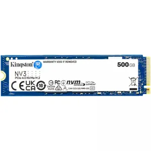 500 GB KINGSTON M2 DISK NV3 2280 GEN4 M.2 PCIE 4.0 NVME 5.000/3.000 SNV3S/500G