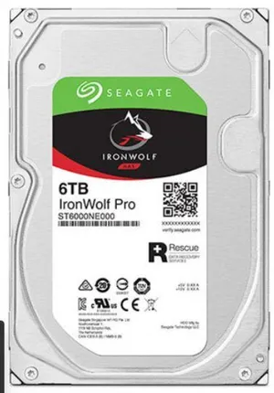 6 TB SEAGATE 3.5 IRONWOLF PRO SATA3 7200RPM 256MB ST6000NE000 (RESMI DIST GARANTILI) 