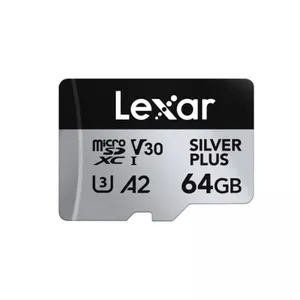 64GB LEXAR LMSSIPL064G-BNANG HIGH-PERFORMANCE SILVER PLUS MICRO SDXC KART