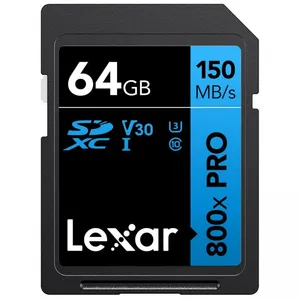 64GB SDXC LEXAR LSD0800P064G-BNNNG 800X PRO SDXC HAFIZA KARTI