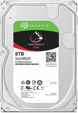 8 TB SEAGATE 3.5 IRONWOLF SATA3 7200RPM 256MB ST8000VN004 (RESMI DIST GARANTILI) 