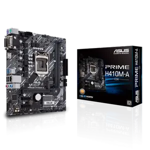 ASUS PRIME H410M-A/CSM DDR4 2933MHZ 1XVGA 1XHDMI 1XDVI 1XM.2 MATX 1200P 
