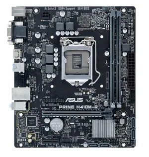 ASUS PRIME H410M-R-SI DDR4 2933MHZ 1XVGA 1XHDMI 1XDVI MATX 1200P 