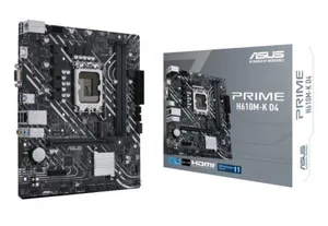 ASUS PRIME H610M-K D4 DDR4 3200MHZ 1XVGA 1XHDMI 1XM.2 USB 3.2 MATX 1700P 
